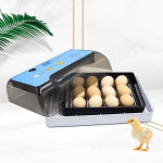 SENDERPICK - MINI COUVEUSE DIGITALE 12 OEUFS COUVEUSE ENTIÈREMENT AUTOMATIQUE COUVEUSE POUR OEUFS DE POULE AVEC LED TEMPÉRATURE ET HUMIDITÉ POUR