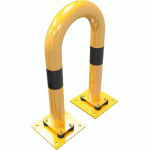 ARCEAU ANTICHOC INCLINABLE ÉLASTICITÉ-JAUNE/NOIR-400X650MM - SCHAKE