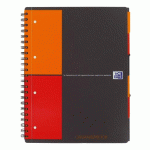 CAHIER SPIRALE OXFORD INTERNATIONAL ORGANISERBOOK A4+ 24 X 32 CM - LIGNÉ - 160 PAGES