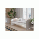 PACK LIT BANQUETTE FLOCON + MATELAS  BLANC 80X200 CM/OPT:MATELAS FEEVAH HR