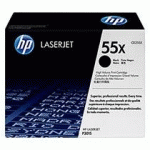 TONER LASER NOIR HP CE255X HAUTE CAPACITÉ