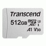 TRANSCEND 300S - CARTE MÉMOIRE FLASH - 512 GO - MICRO SDXC