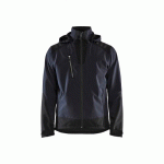 VESTE SOFTSHELL COUPE-VENT ÉTANCHE 4749 STRETCH 2D - MARINE ET NOIR - TAILLE 3XL BLAKLADER