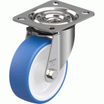 BLICKLE - ROULETTE PIVOTANTE Ø 100MM BANDAGE POLYURÉTHANE TPU 150KG - LEX-POTHS 100G