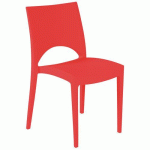 CHAISE JUNE 44X48X80 ROUGE - FLEXFURN