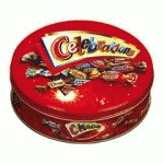 CHOCOLATS ASSORTIMENT CÉLÉBRATIONS - BOÎTE MÉTAL 435G