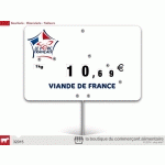 ETIQUETTES TRAD'ETIQ N°3  LE PORC FRANÇAIS , LOGO VIANDE FRANÇAISE