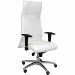 FAUTEUIL DE DIRECTION ALBACETE XL SIMILICUIR - BLANC