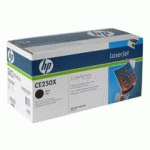 TONER HP 504X CE250X HAUTE CAPACITE NOIR