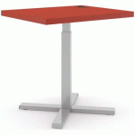 BUREAU PREMIUM RÉGLABLE ELEMENTS SOLID 800 - ROUGE - ARGENT - ACTIFORCE