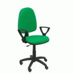 CHAISE DE BUREAU AYNA - ACCOUDOIRS FIXES - VERT