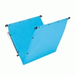 LOT DE 25 - DOSSIER SUSPENDU POUR ARMOIRES KRAFT ULTIMATE AZV ELBA FOND NORMAL BLEU