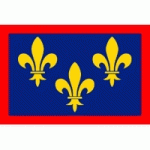 DRAPEAU ANJOU : DIMENSIONS - 60 X 90 CM