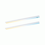 ÉCLAIRAGE SOUS-MEUBLES LED INLINE - KIT DE 2 RÉGLETTES 4W - LONGUEUR 55 CM PAULMANN