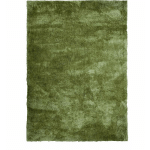 THEDECOFACTORY - COCOON - TAPIS À POILS LONGS TOUCHER LAINEUX VERT ROUILLÉ 120X170 - VERT