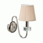 CHROME COLOR/METAL CRYSTAL LAMPSHADE 1*40W E14 - MW-HANDEL