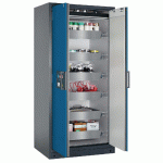 ARMOIRE SÉCURITÉ Q-CLASSIC-90 Q90.195.090 GRIS/BLEU - MANUTAN COLLECTIVITÉS