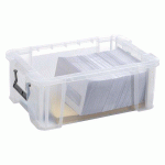 BOÎTE DE RANGEMENT PLASTIQUE 15 L WHITEFURZE ALLSTORE - INCOLORE