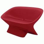 CANAPÉ UBLO ROUGE RAL 3031 - QUI EST PAUL