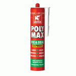 MASTIC-COLLE MS POLYMÈRE - GRIS TRANS - 300G - POLYMAX® FIX EXPRESS GRIFFON