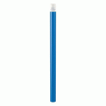 POTELET AGGLO HAUTE VIS. Ø 76 MM ZINC BLEU 5010/BLANC 9010 - PROCITY