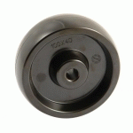 ROUE HT - 80 MM - ALÉSAGE 12 MM - 125 KG - ALÉSAGE LISSE AVL