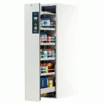 ARMOIRE V-MOVE-90 - ETAGÈRE RÉTENTION - 449MM - BLANC - 4 - ASECOS
