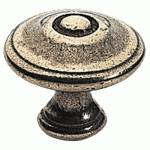 BOUTON RUSTIQUE LAITON RÉGENCE - DIAMÈTRE 25 MM CADAP