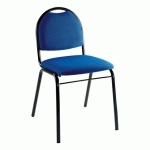 CHAISE VOLGA - VERSION TISSU BLEU