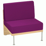 CHAUFFEUSE 1 PLACE 76 CM FAAR PVC URBAN FUCHSIA - MANUTAN COLLECTIVITÉS