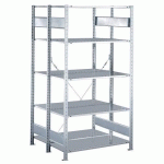 DÉPART EASY-FIX DOUBLE FACE 2000X1000X600 GALVA - SCHULTE LAGERTECHNIK