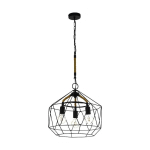 EGLO COTTINGHAM SUSPENSION À TROIS LAMPES
