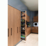 KIT COMPLET COLONNE DE CUISINE DISPENSA 150 ARENA PURE - AVEC AMORTI - 4 KESSEBÖHMER