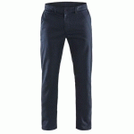 PANTALON DE TRAVAIL CHINO STRETCH 2D MARINE FONCÉ TAILLE 52 - BLAKLADER