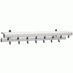 PORTEMANTEAU MURAL ARGENT LARGEUR:100 CM - GARDELUX BY HERMETA