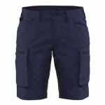 SHORT SERVICES STRETCH FEMME MARINE/NOIR TAILLE 46 - BLAKLADER