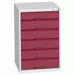 BOTT 1 ARMOIRE À TIROIRS VERSO - 800MM - 6 TIROIRS - BOTT