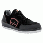 CHAUSSURES FEMME BELINA S3 PARADE, COLORIS NOIR ET ROSE, POINTURE 42
