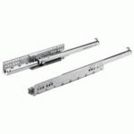 COULISSES À BILLES QUADRO 25 SILENT SYSTEM-25KG-SORTIE PARTIELLE-L320MM HETTICH