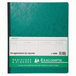 PIQÛRE 32X27CM ENREGISTREMENT DU COURRIER 26 LIGNES 80 PAGES - EXACOMPTA