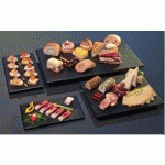 PLATEAU GN 1/2 APS -SLATE- 32,5 X 26,5 CM, H : 1 CM