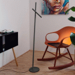 SATTLER FINO FLOOR LAMPADAIRE LED, 3 000 K, NOIR