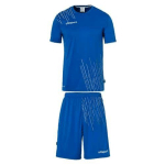 SET MAILLOT ET SHORT DE FOOT ENFANT - UHLSPORT - SCORE 26 AZUR/BLANC