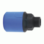 UNION SIMPLE PE - TUBE PE Ø 20 MM / MÂLE 15 X 21 MM - SPEEDFIT BLUE JOHN GUEST