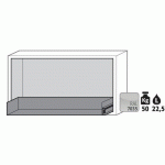 ARMOIRE SÉCURITÉ UB-S-90 UB90.060.110.050.S GRIS - ASECOS