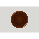 ASSIETTE COUPE PLATE ROND CUIVRE PORCELAINE Ø 24 CM RAKSTONE EASE