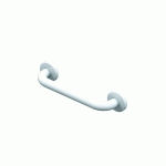 BARRE D’APPUI EN ACIER INOXYDABLE RECOUVERT D’EPOXY DROITE 300MM - AKW - 01240WH