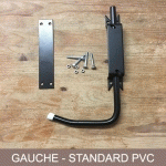 BLOQUE VOLET NOIR  GAUCHE POUR VOLET PVC