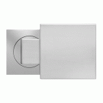 BOUTON DE PORTE FIXE - FORME CUBE Ø60 MM - SÉRIE EK550 - INOX SATINÉ KARCHER DESIGN
