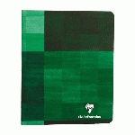 LOT DE 5 - CAHIER PIQUÉ CLAIREFONTAINE METRIC 17 X 22 CM PETITS CARREAUX 96 PAGES